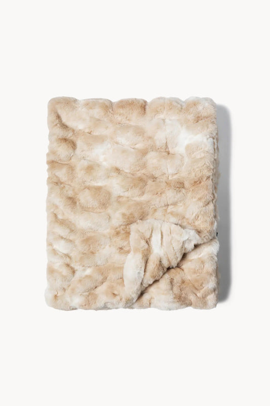 The Lola Pet Blanket | Caramel N' Cream