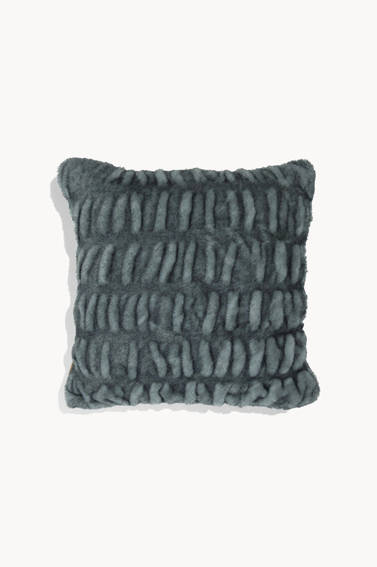 Glacier Blue Tip Dye Pillow